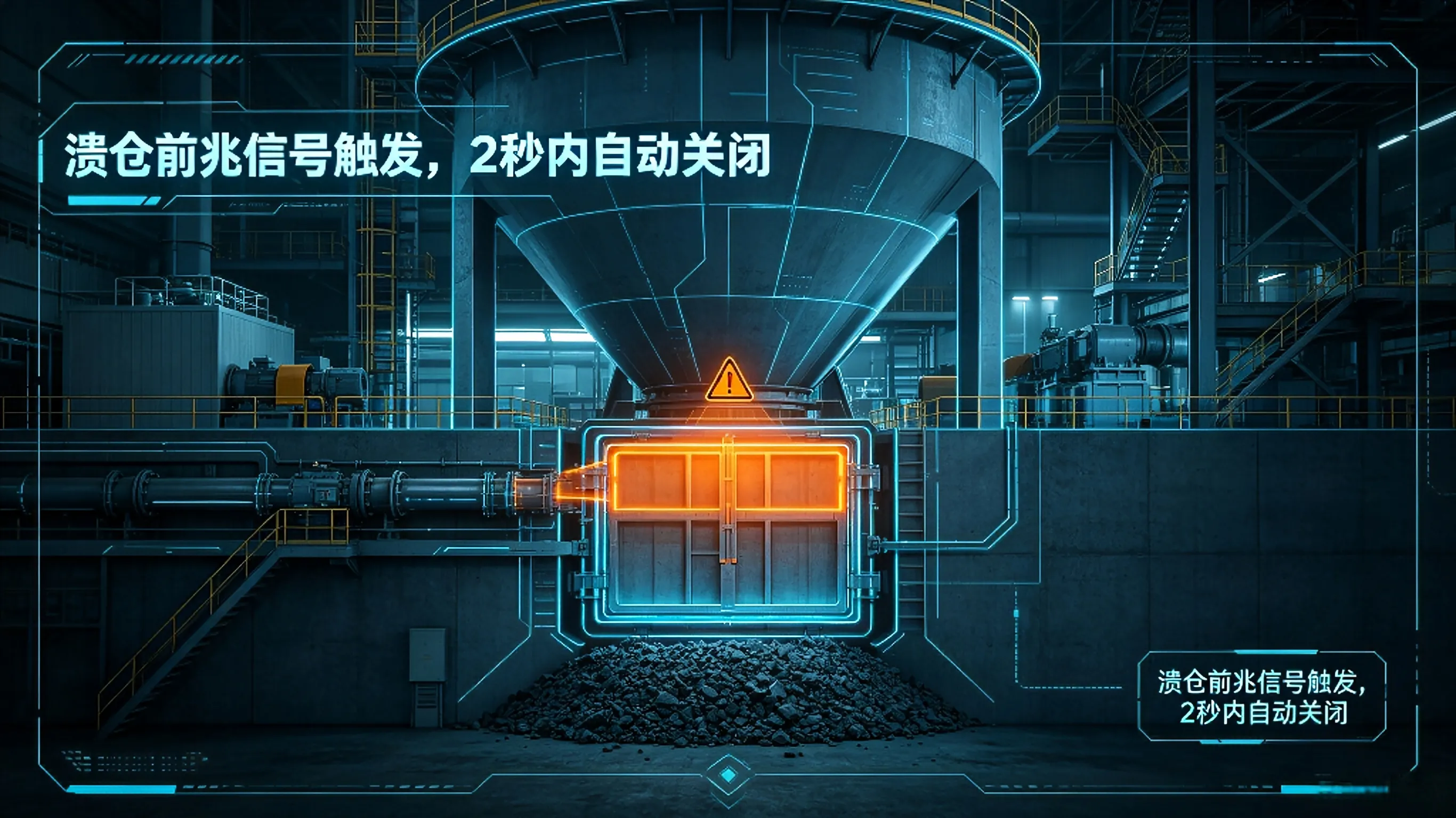 煤矿煤仓安全系统